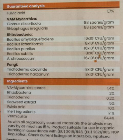 Rootfit, our current favorite biostimulant