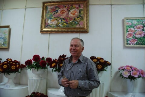 Vasyl Gorobets - Peony Exhibition, Kyiv, Ukraine